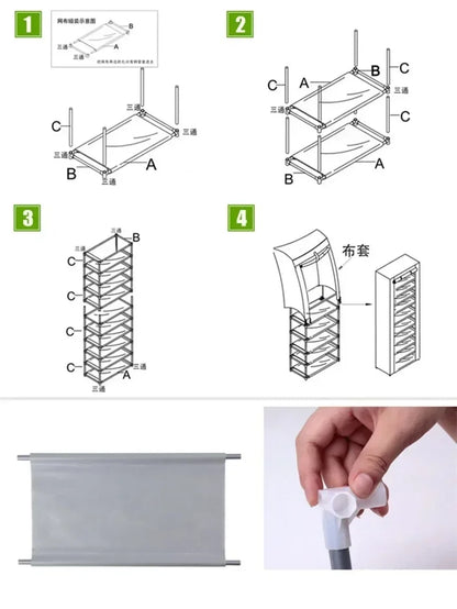 Shoeclean Rack