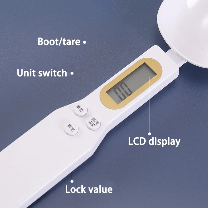 Precision Measure Spoon – Digital Kitchen Tool for Accurate Weighing